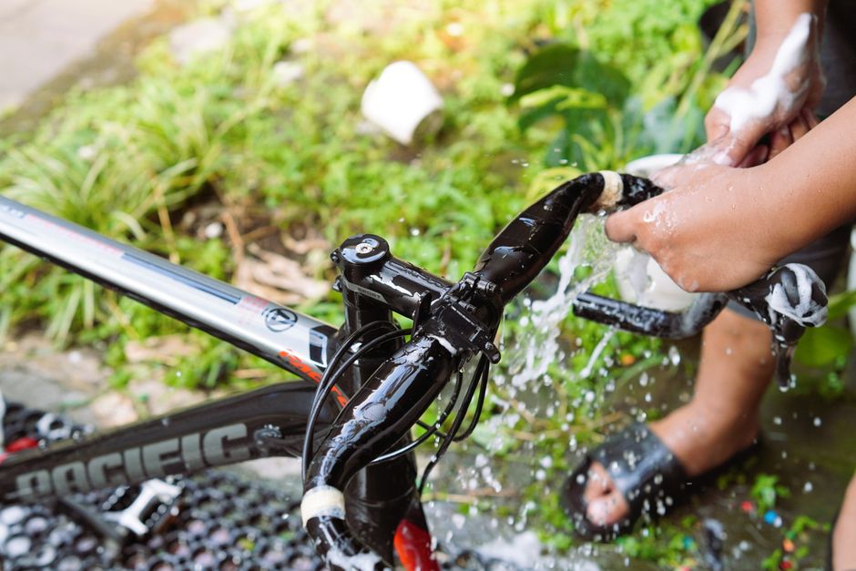 Laver son vélo après une sortie boueuse